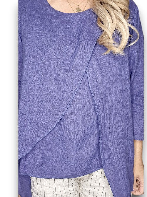 Indigo Layer Top
