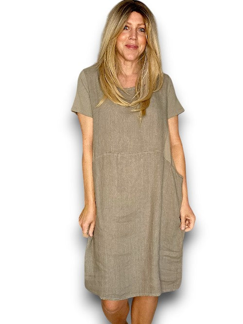 Mocha Plain Jungle Dress