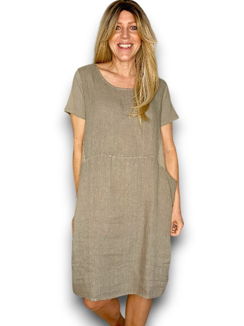 Mocha Plain Jungle Dress