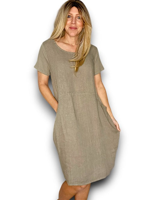 Mocha Plain Jungle Dress