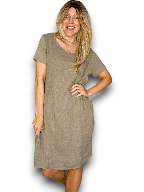 Mocha Plain Jungle Dress