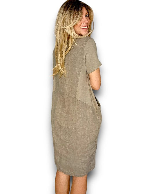Mocha Plain Jungle Dress
