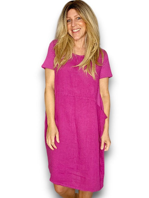 Plum Plain Jungle Dress