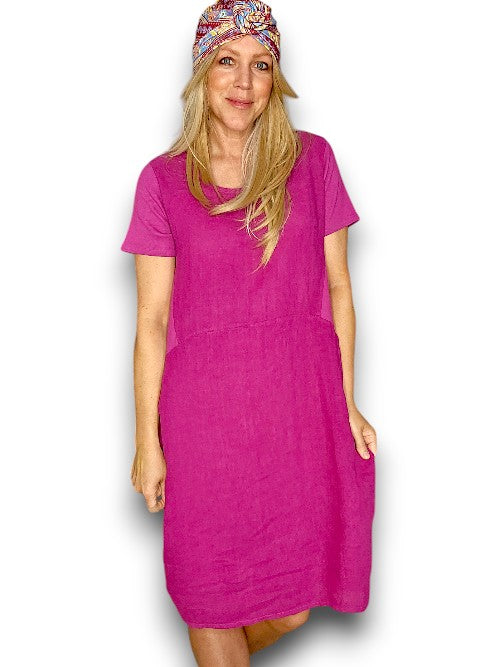 Plum Plain Jungle Dress