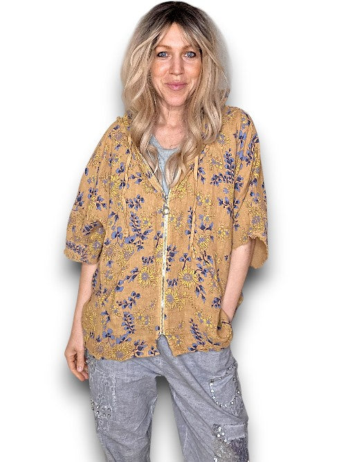 Caramel Retro Butterscotch Hoodie Jkt