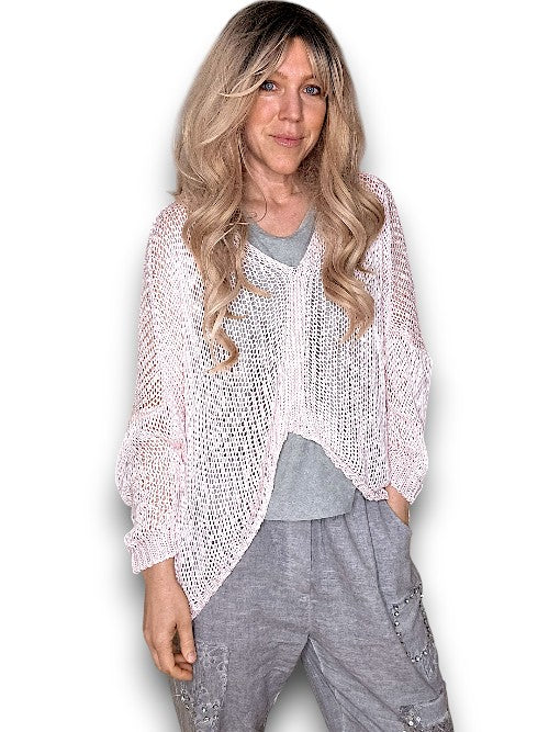 Baby Pink Front Row knit