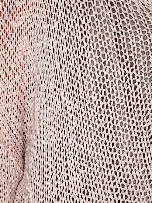Baby Pink Front Row knit