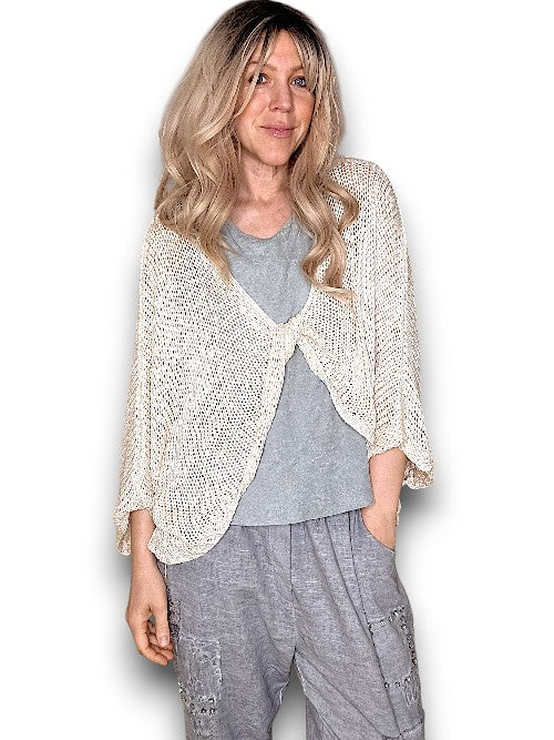 Vanilla Knot Knit Top