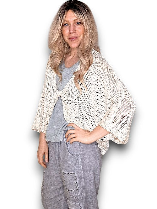 Vanilla Knot Knit Top