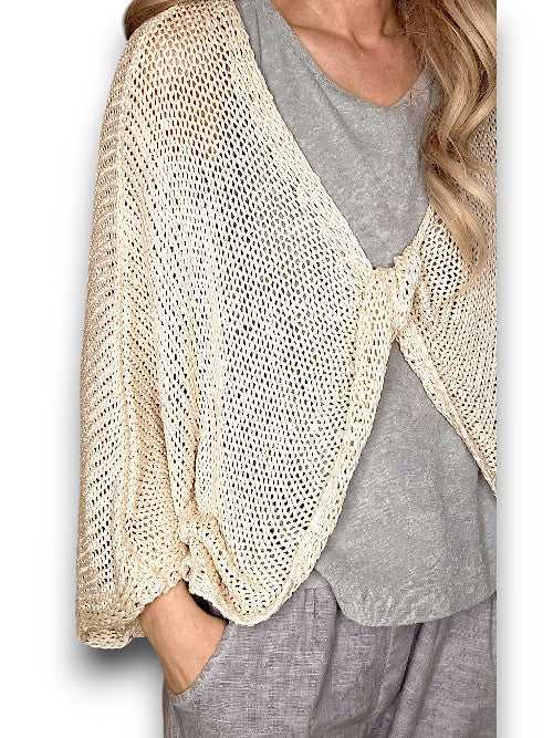 Vanilla Knot Knit Top