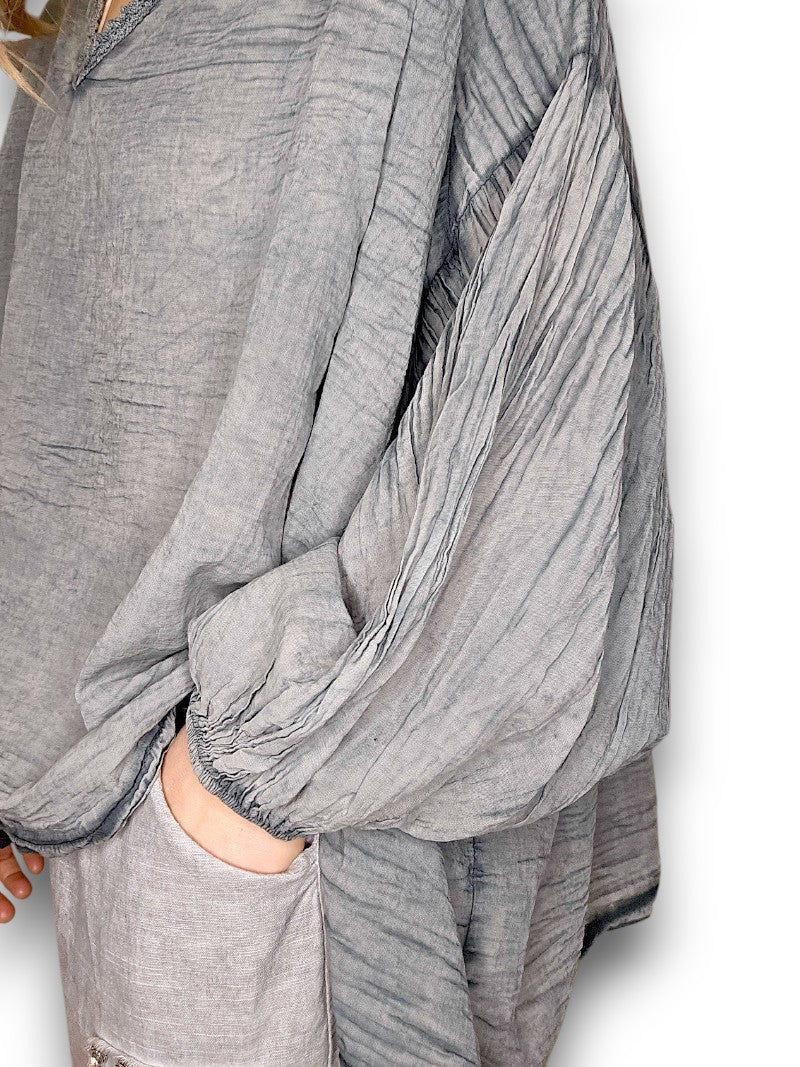 Grey Dandy Tunic
