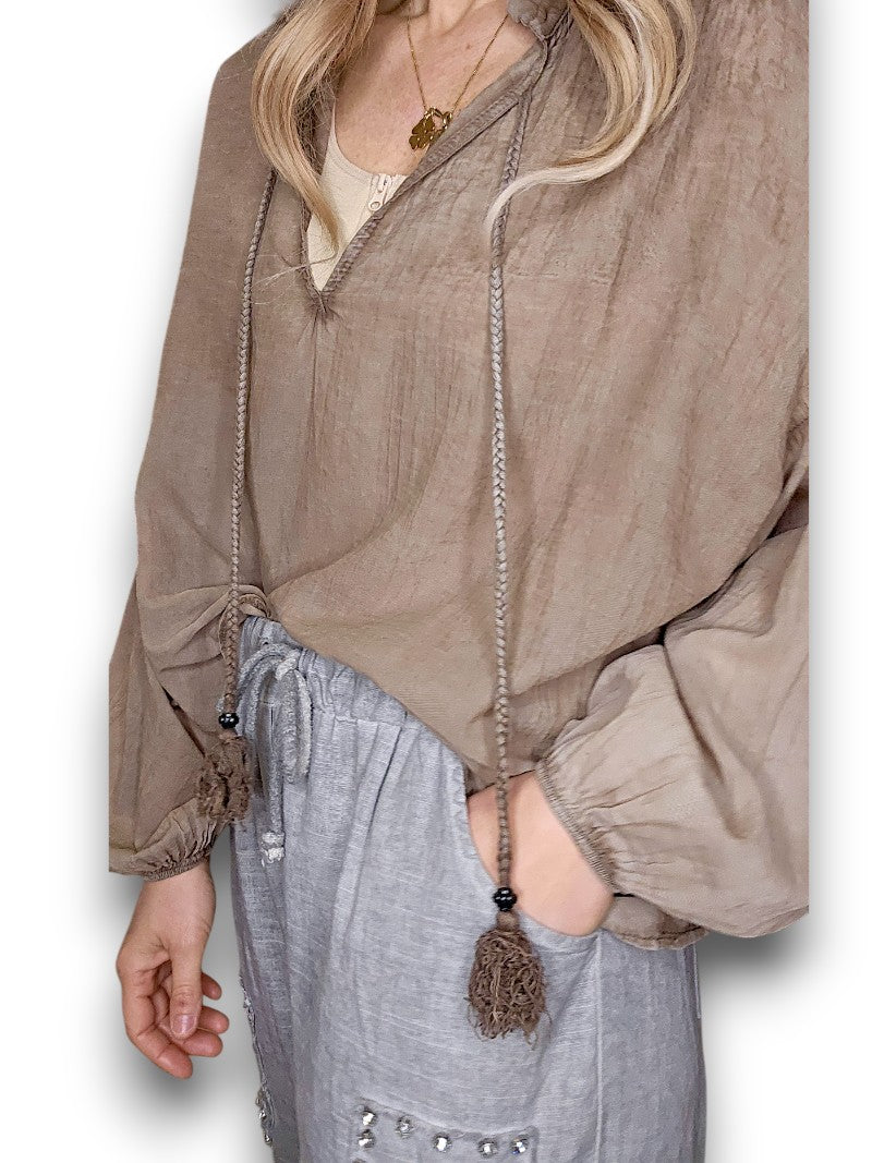 Mocha Rope Tunic