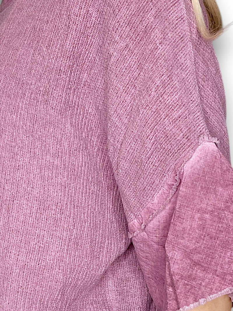Berry Rodeo Fray Tee