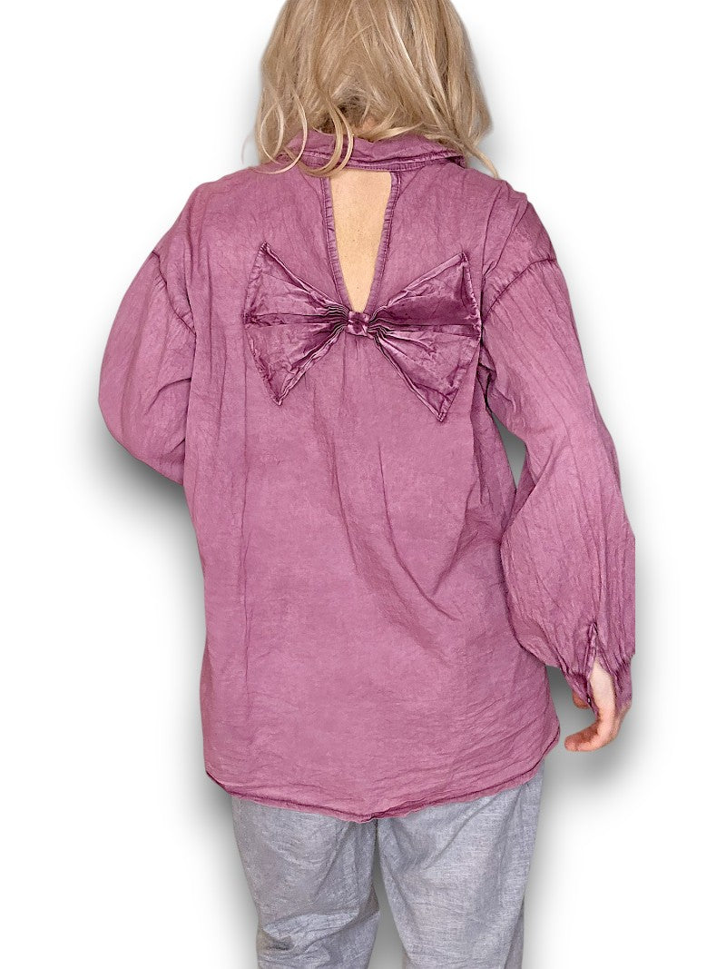 Plum Bow Shirt