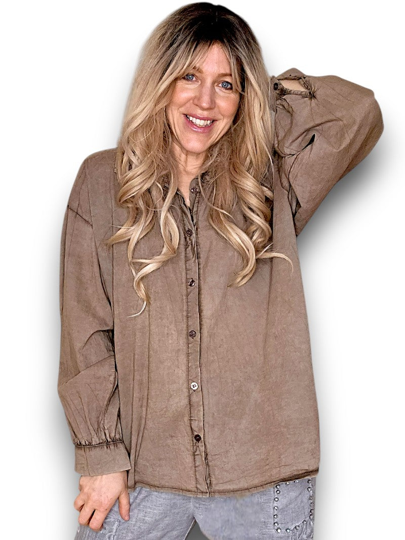 Coffee Bow Shirt