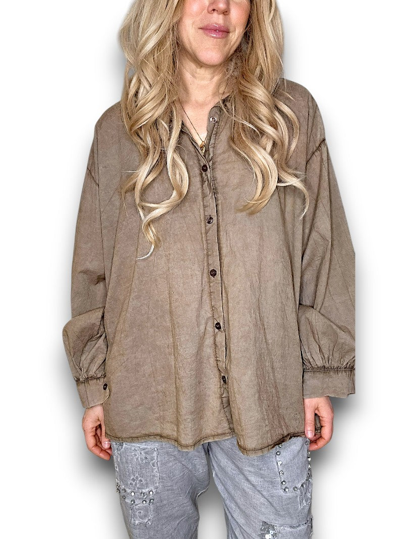 Coffee Bow Shirt