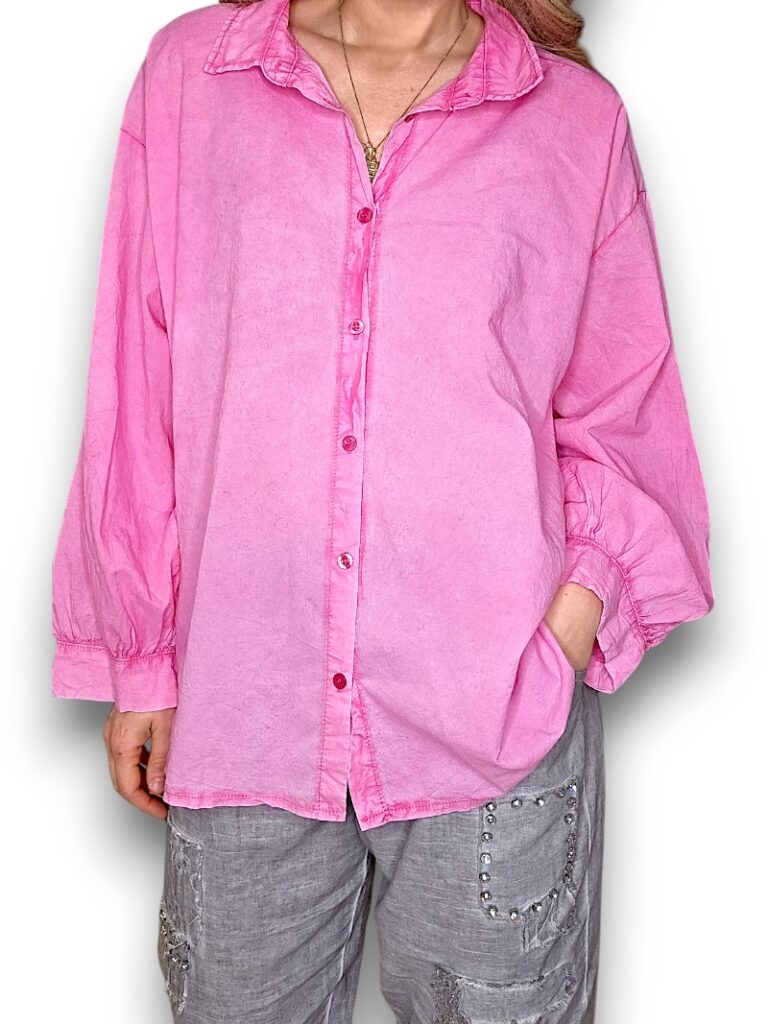 Bright Pink Bow Shirt