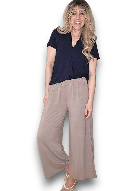 Mocha Samba Viscose Pant