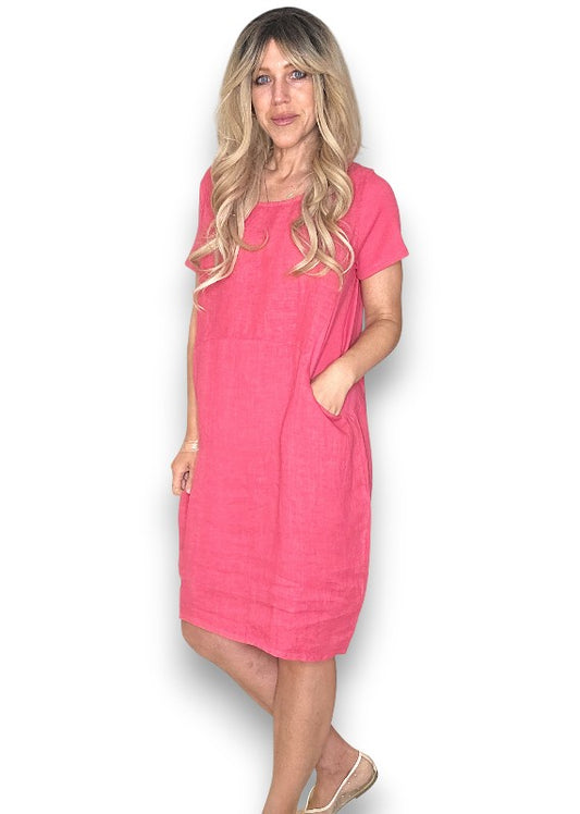 Lipstick Plain Jungle Dress