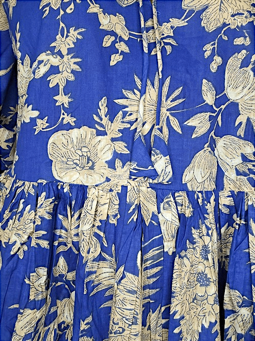 IDA IVY Pouf Sl Dress/Blu French Jungle image 2