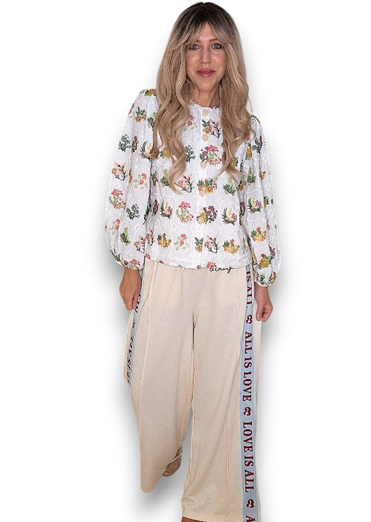 ACKLEJA Sand All is Love Sweatpants image 1