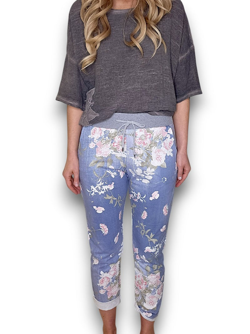 Light Denim Potpourri Cornelia Joggers