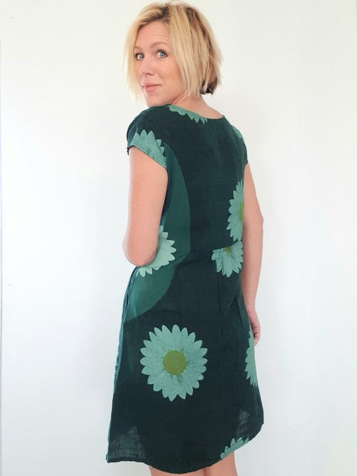 S/M Dark Green Ultra Daisy Kennedy Dress