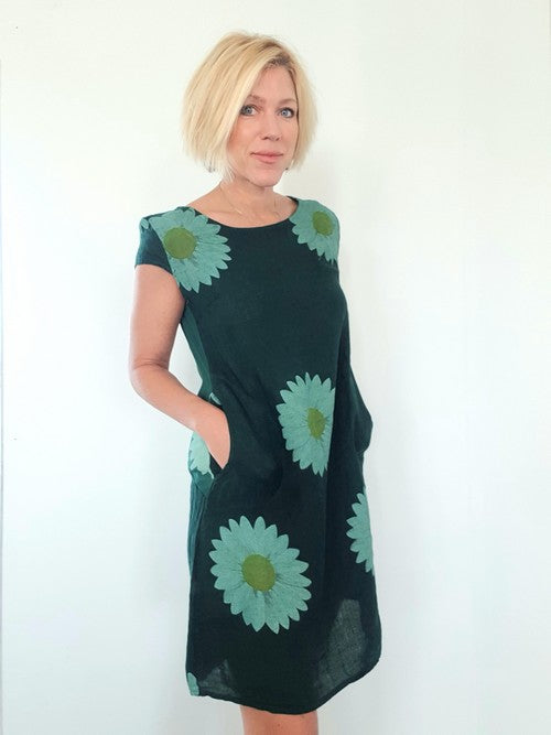 S/M Dark Green Ultra Daisy Kennedy Dress