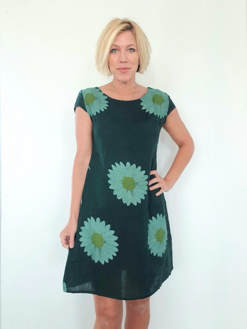 S/M Dark Green Ultra Daisy Kennedy Dress