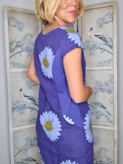 S/M Purple Ultra Daisy Kennedy Dress