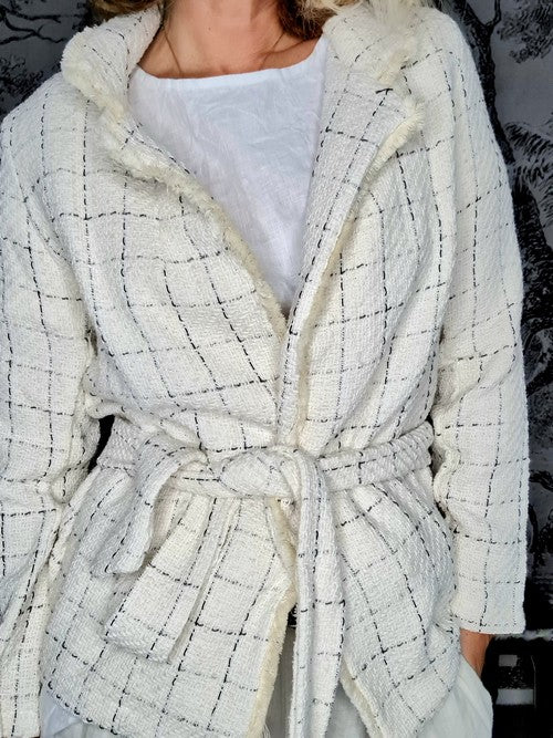 Mrs Digby Ivory Chess Boulevard Jacket