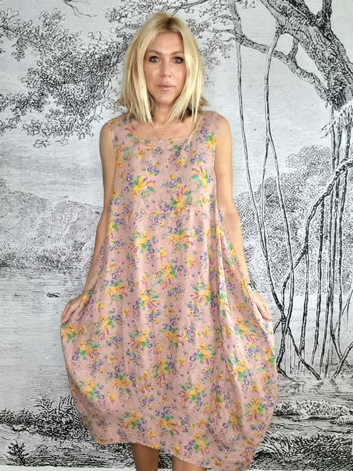 Antique Berry Eden Rose Maxi Tank Dress