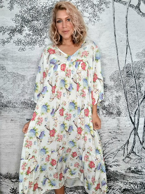 Vanilla Songbird Leah Viscose Dress