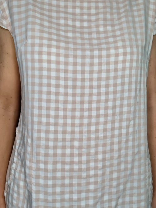 Pink Check Polka Viscose/Cotton Kennedy