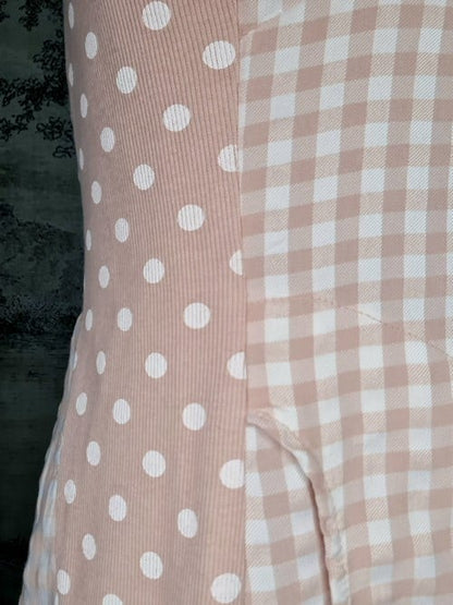 Pink Check Polka Viscose/Cotton Kennedy