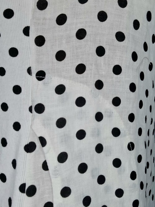 White Polka Dot Kennedy Dress