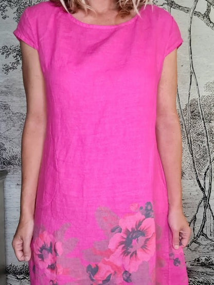 Hot Pink Bella Rose Kennedy Dress