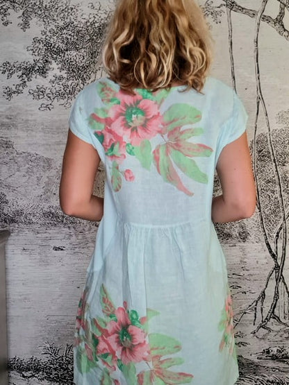 Mint Bella Rose Kennedy Dress