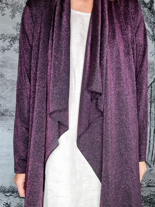 Purple Twinkle Cardi