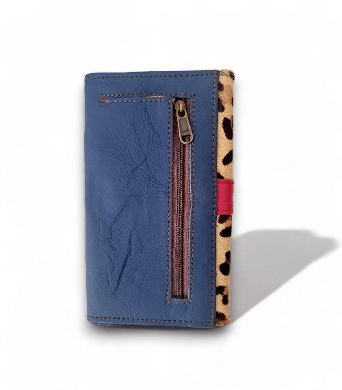 Hey Herbee Big Buckle Wallet-AE1601-Red strap Light M Leopard