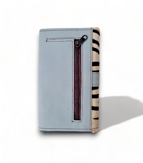 Hey Herbee Big Buckle Wallet-AE1601-Wht W Zebra