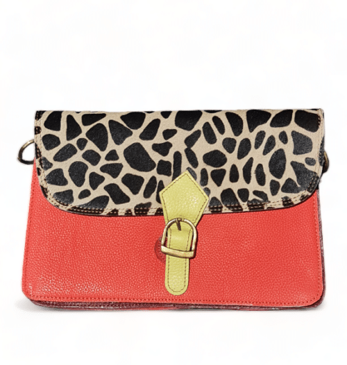 Hey Herbee Pinocchio Leather Bag-AE1967-Mandarine Pebble