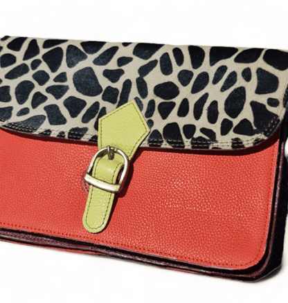 Hey Herbee Pinocchio Leather Bag-AE1967-Mandarine Pebble
