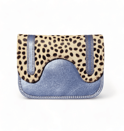 Hey Herbee Archer Leather Bag-AE2172-Blue Sparkle Mini Pebble