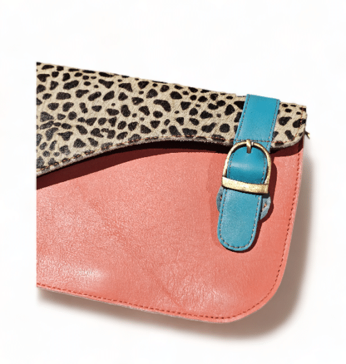Hey Herbee Angler Leather Bag-AE1565 Pink Lipstick-Mini Pebble