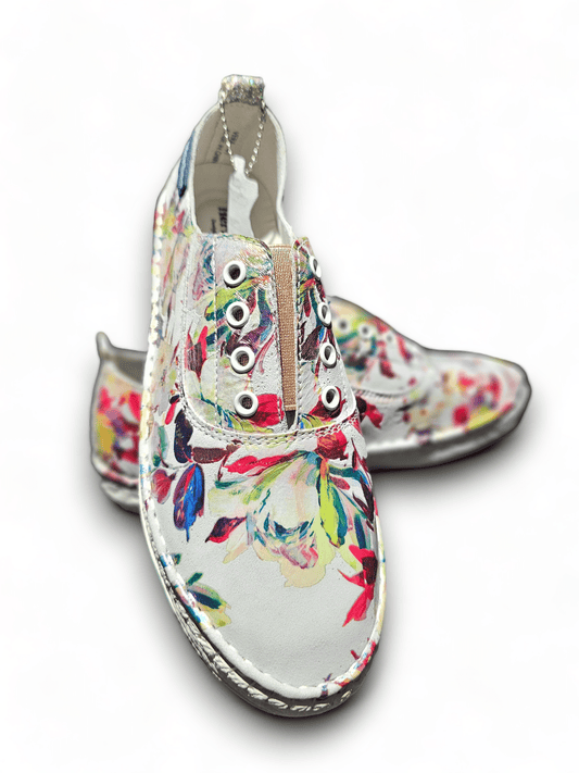 3D Multi Bloom Bright Blossom Leather Vera