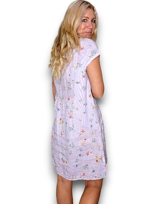 Lavender Windy Bloom Kennedy Dress