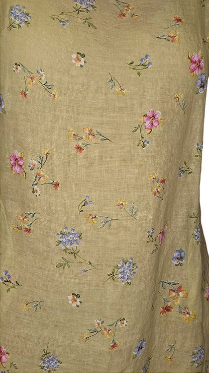 Lime Windy Bloom Kennedy Dress