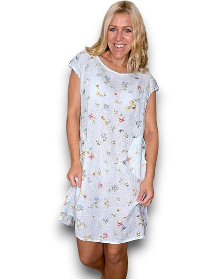Pale Mint Windy Bloom Kennedy Dress