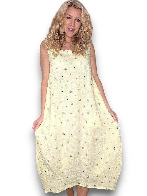Lemon Mary Lou Maxi Tank Dress